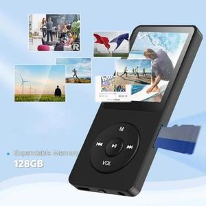 MP3 워크맨 블루투스 음악 플레이어 스피커 내장 휴대용 HiFi 무손실 FM 라디오 녹음 전자책 지원 TF 카드