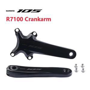 시마노 105 R7100 크랭크암 자전거 로드 바이크 A 쌍, 우측 165mm, 170mm, 172.5mm,  부품, 12s