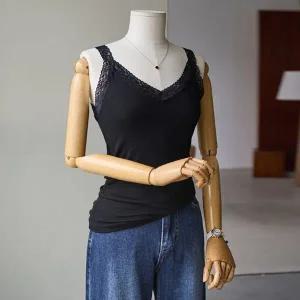 (안나앤모드) butty 찰랑 레이스 나시 탑[나시DZA75]