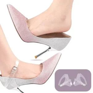 밴드 하이힐 스트랩 투명 구두 실리콘 웨딩 방지 슈즈 고정 벗겨짐 끈 신발