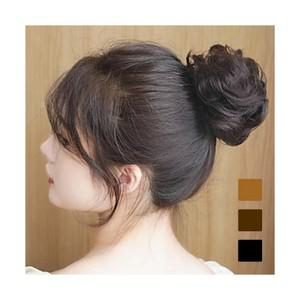 나리치 당고머리 똥머리 올림머리 한복 승무원 부분가발 밴드형