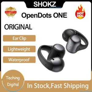 기존 SHOKZ OpenDots ONE 이어 클립 헤드폰 맞춤형 블루투스 이어폰 경량 Hifi 무선 게임용 버드 노트북 PC