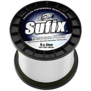 Sufix 696 트리타늄 플러스 모노필라멘트 낚싯줄, 1파운드 스풀