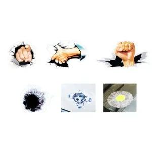 자동차 흠집 스티커 A06 그리퍼) 초보운전 데코 DIY 투명필름 초보운전 차량스티커 차량용