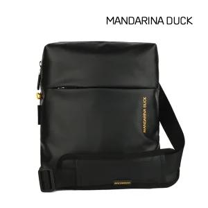 만다리나덕 에코 코티드 크로스백 가방 블랙 P10OST03-651