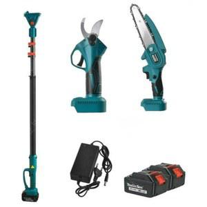 장대 전지가위 고지 풀세트 충전식 가위 전동 전기톱 다기능