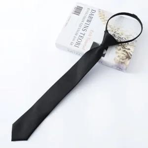 지퍼 넥타이 자동넥타이 검정넥타이 남자넥타이 정장넥타이 지퍼넥타이