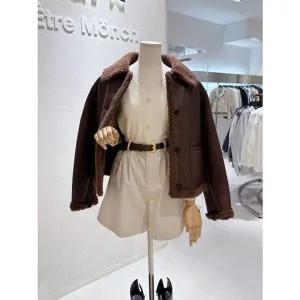 [NS홈쇼핑]테디 레더 무스탕(GOZ1MU007F)[35526838]