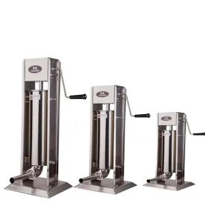 소시지 만드는 기계 순대 충진기 업소용 수직 스테인리스