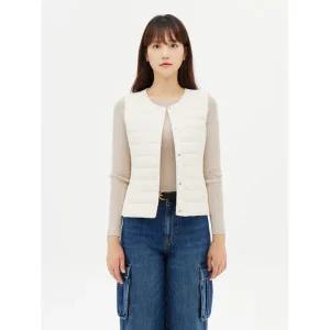 (국내매장정품) 탑텐 TOPTEN 여성) 리얼 라이트 다운 투인원 베스트_MSE4VP2502 MSE4VP2502 157118