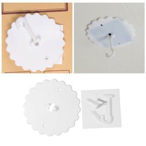 천장 행어 벽 캐노피 침대 후크 모기 걸이 걸이식 나사 베이비 돔 드릴링 서스펜션 없음 12cm 그물 1개
