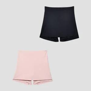 [하프클럽/]편안한 핏 프리컷 Y존 커버 속치마바지 0201hj