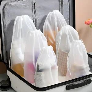 방수 조리개 파우치 복조리 스트링 주머니 더스트백 30x40cm 10p
