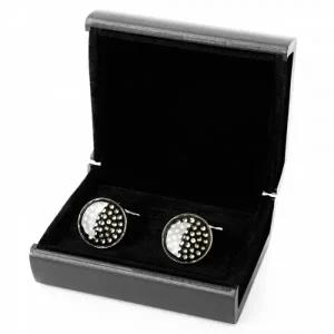 도트 커프스링크선물