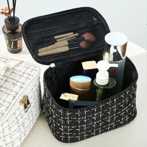 명품 화장품 파우치 대용량 메이크업 여행용 가방 백