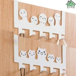 5구 도어훅 만능 도어후크 문옷걸이 다용도걸이 행거