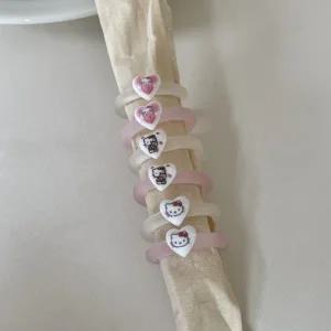 고양이 캐릭터 제작 하이틴반지 소품샵 자체제작 반지 링 우정반지