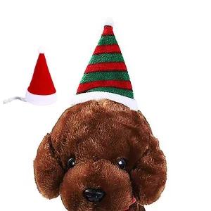 동물용 산타 모자 애견 겨울 고양이 강아지 털