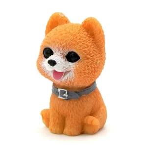 자동차 강아지 인형 피규어 장식품 액세서리 애완견 꾸미기 포메