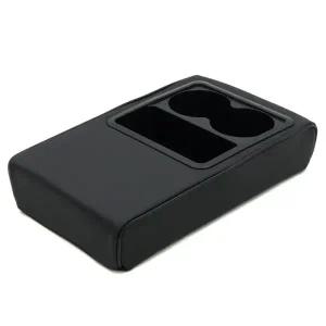 차량용 멀티 콘솔박스 쿠션 수납함 컵홀더 포켓 C121 블랙