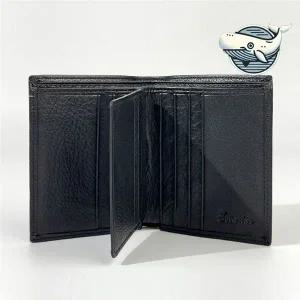 세련된 이태리 가죽 카드지갑 남성용 이중 수납