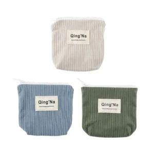 이거찜  최저가 미니 코듀로이파우치 캔버스백 런치백 직장인  도시락  손가방  골덴