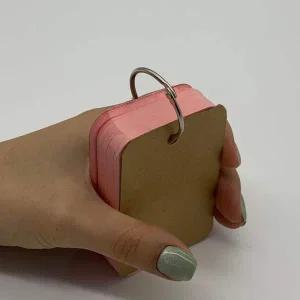 [셀러에이드]단어장 펀치 고리 쇠링 카드링 10P 35mm 쇠링 철링 카