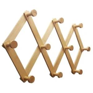 영수746 아트 원목 자바라 옷걸이 특대 나무 행거_23419241