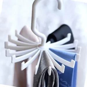 넥타이 수납걸이 옷장 정리 스카프 거치대 회전형 정리함 (WFK8G40)