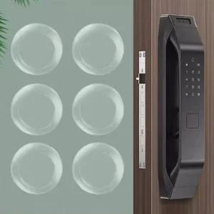 문손잡이 문콕 충격 방지 원형 실리콘 접착식 패드