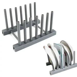 정리대 접시정리대 그레이