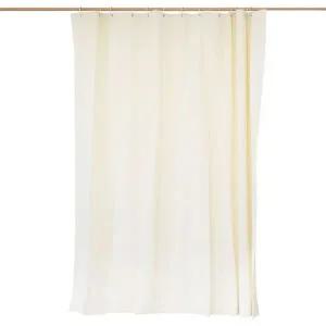 반투명 컬러 샤워 커튼 미색 대