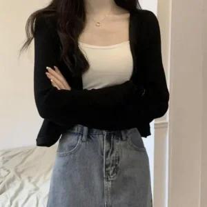 ONM 사계절 커버업 볼레로가디건 필수템숏가디건 큐티