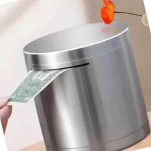 저금통 중형 현금 관리 기부 지폐 보관함 안전한 (WFK8P3T)