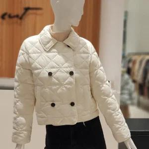 지컷 더블버튼 구스다운 경량패딩점퍼 7224417603