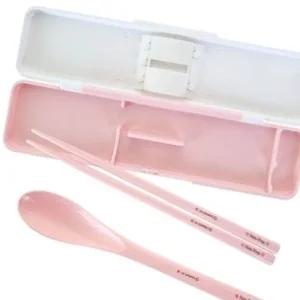 무소음 인디핑크 수저젓가락 18cm 식사용 식기 점심 (WFK8Q5G)