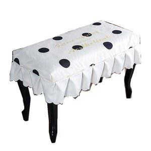 일러스트 캐릭터 피아노 의자 커버