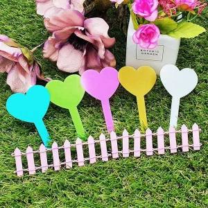 [셀러에이드]하트 식물 이름표 가든픽 화분이름표 이름꽂이 명찰