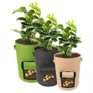 [콩심팥심]부직포 화분 10L 텃밭 고구마재배