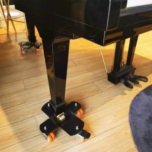 피아노 보조 캐스터 야외 이동 무대 휠 공연 롤러 바퀴