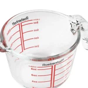 [콩심팥심]강화 내열유리 베이킹 계량컵 비커 250ml