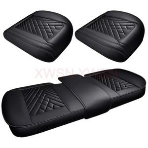 VW 골프 Passat CC Touran Tiguan Toureg Phaeton T-ROC 액세서리 용 범용  Pu 가죽 카시트 커버 쿠션