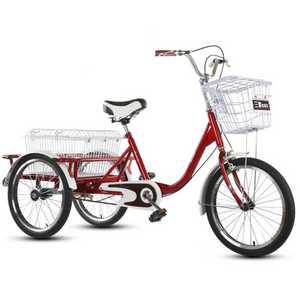 삼륜 세발 자전거 노인용 어르신 농장 농업 장보기용