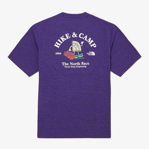 [노스페이스] [노스페이스 공식] NT7UQ15D 남성 하이크 앤 캠프 반팔 라운드 티