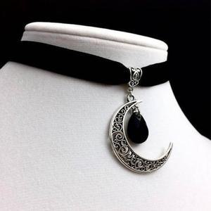 [오노마] ONM 블랙 달 초커