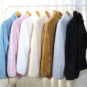 남녀공용 데일리 기모 하이넥 오버핏 자켓 뽀글이 집업 후리스 양털 점퍼 A32