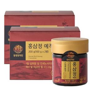[동원천지인] 홍삼정 예작 세트 (100g x 2개입) x 2세트