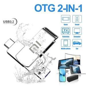 샤오미 16TB USB 플래시 드라이브 32 메모리 타입C 2in1 8TB OTG 128GB 2TB 고속 디스크 컴퓨터용