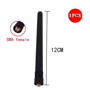 Baofeng 워키토키 SMA F 햄 HF 안테나 UHF 및 VHF 136 174MHZ 400 520MHZ UV 5R 양방향 라디오 액세서리