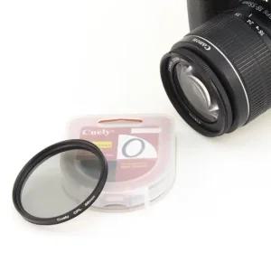 DSLR 카메라 전용 77mm CPL 필터 편광 렌즈 소니 알파 촬영 유튜브 동영상 편광 렌즈 77mm